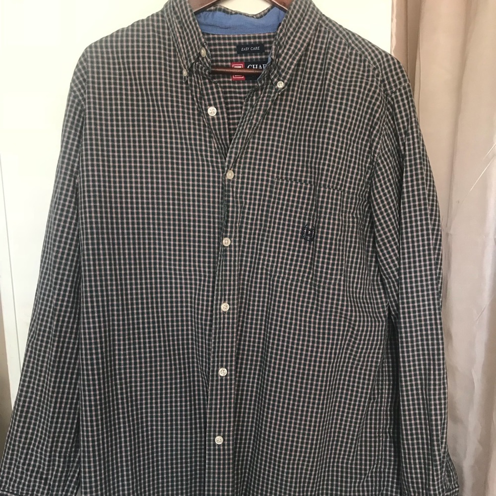 Men’s Large Chaps Button Down